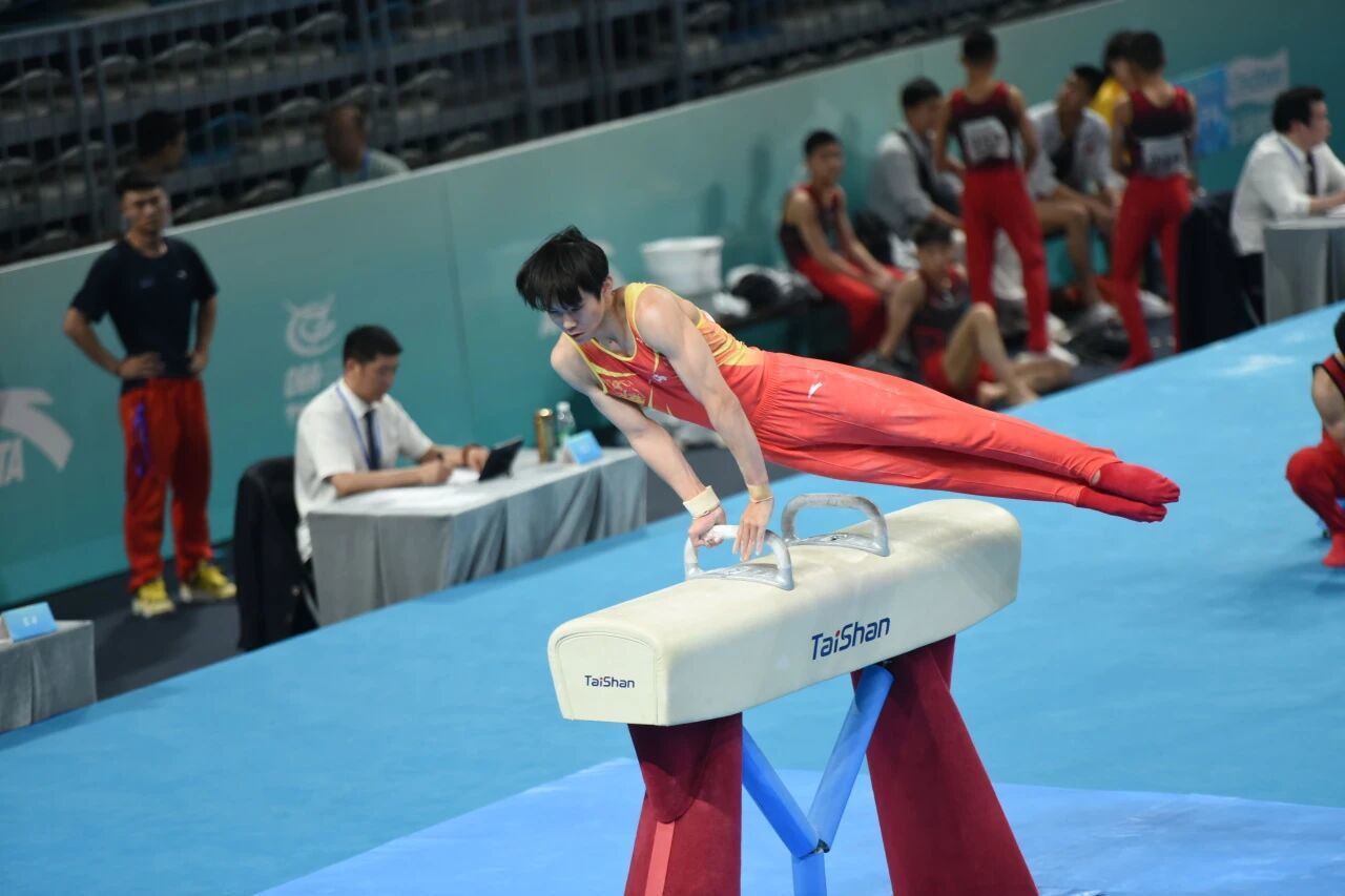 冠军时刻 | 泰山体育见证十五运体操青年组团体赛事荣耀