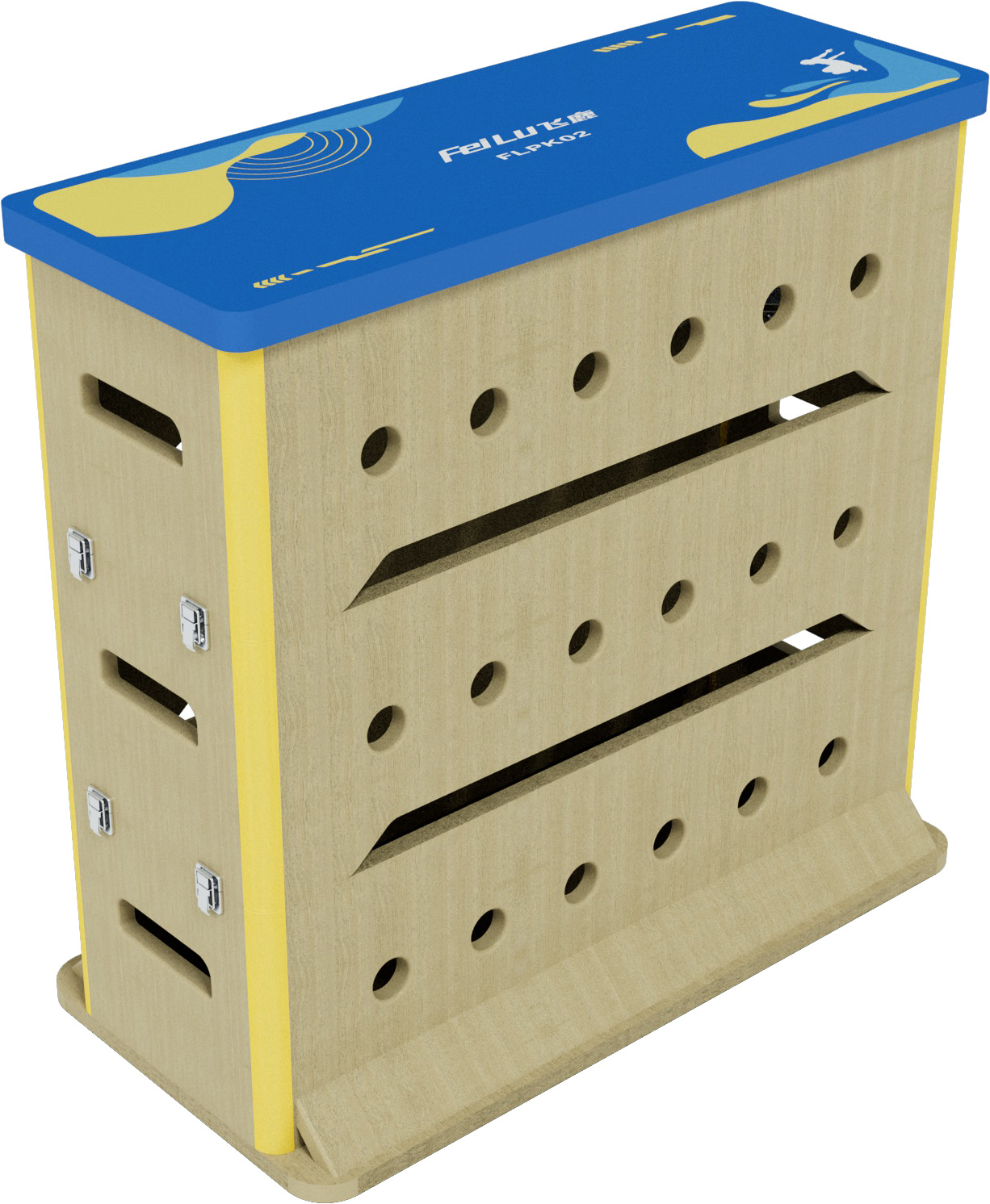 三层跑酷堆迭箱