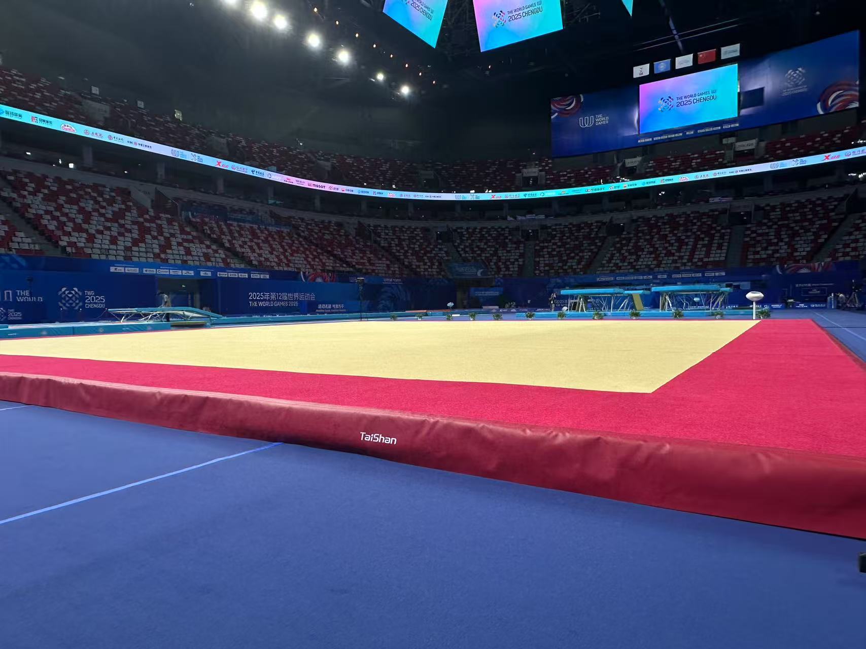 光速变装 | 泰山体育助力成都世运会场地丝滑转场
